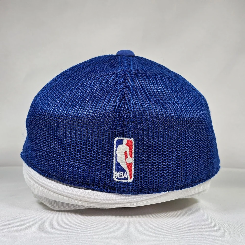 Adidas Detroit Pistons Kids Youth NBA Trucker Hat Blue Red Mesh‎ Cap